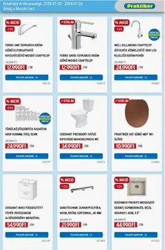 Praktiker Akciós újság - amely érvényes a következő dátumtól: 02.01.2026 | Oldal: 17
