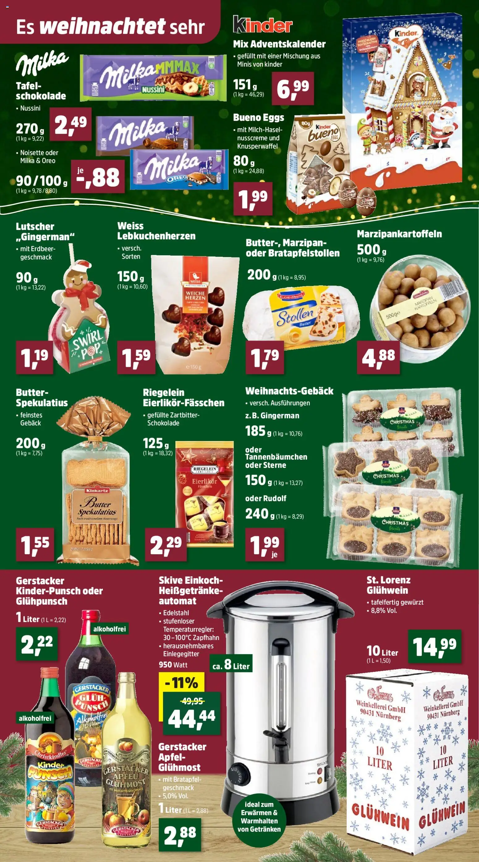 Thomas Philipps Prospekt – gültig ab 03.11.2025 | Seite: 23 | Produkte: Schokolade, Äpfel, Milka, Kartoffeln