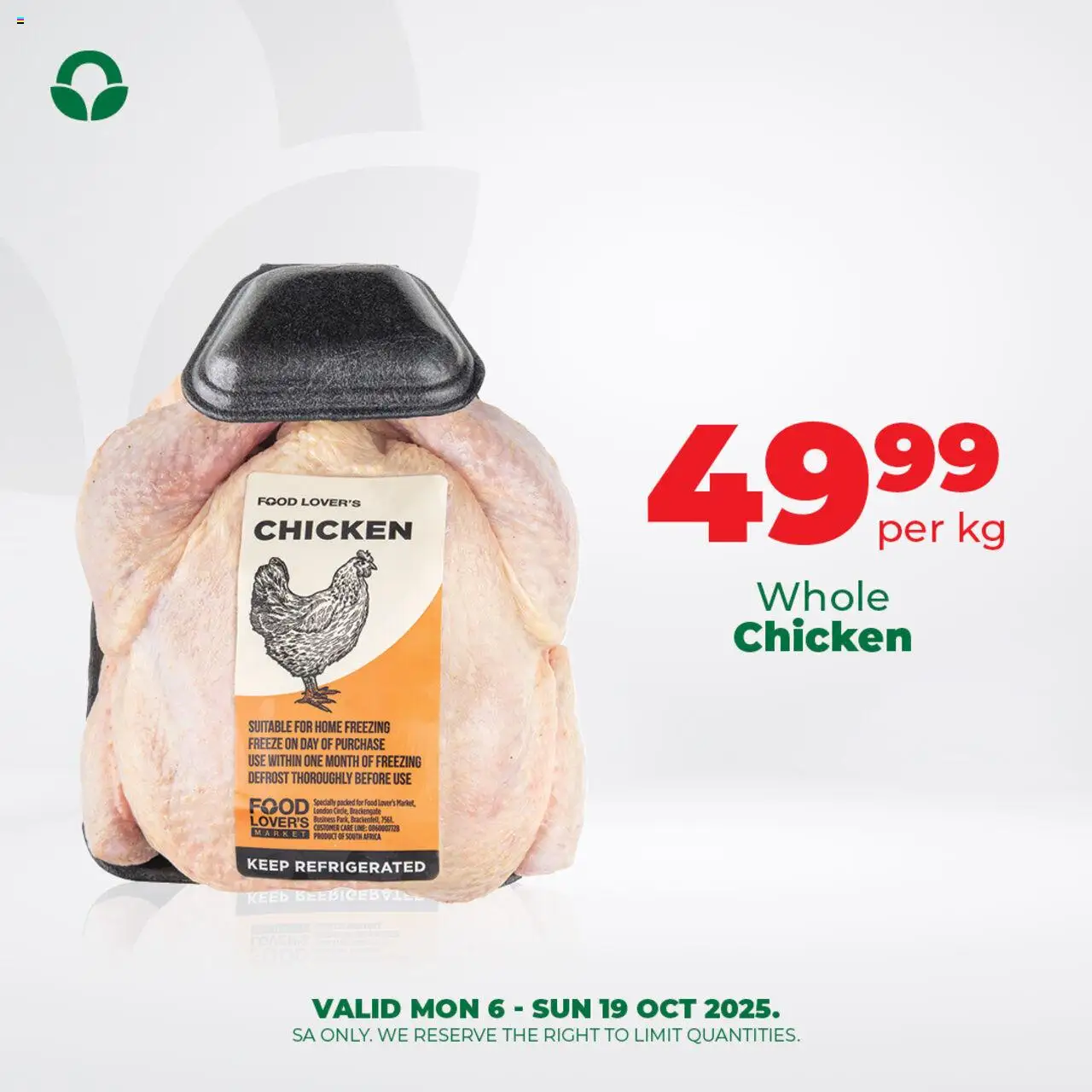 New Food Lover's Market catalogue – valid from 06.10.2025 | Page: 3 | Products: Chicken