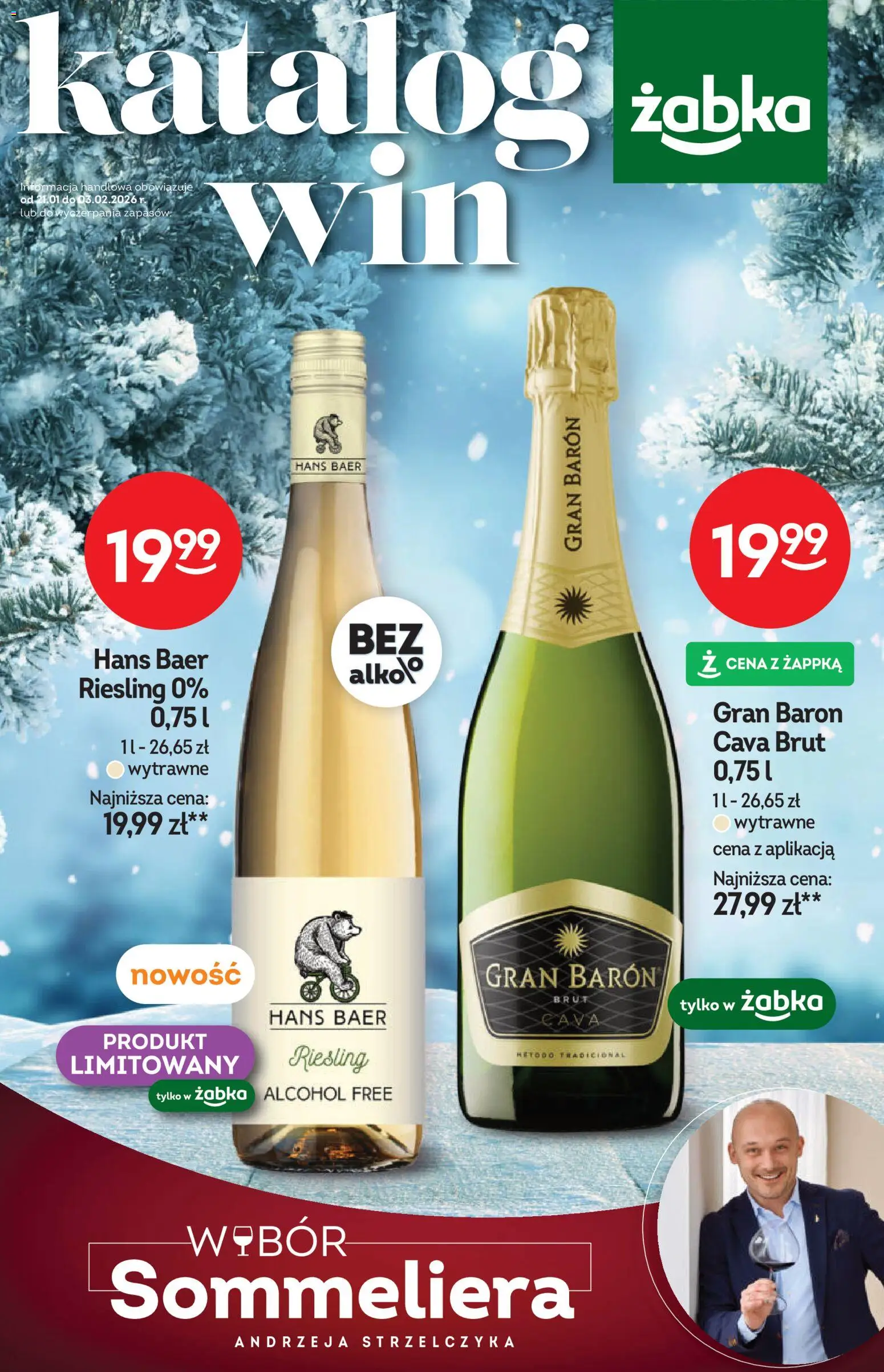 Żabka Gazetka - Katalog win od 21.01.2026 | Strona: 1 | Produkty: Riesling