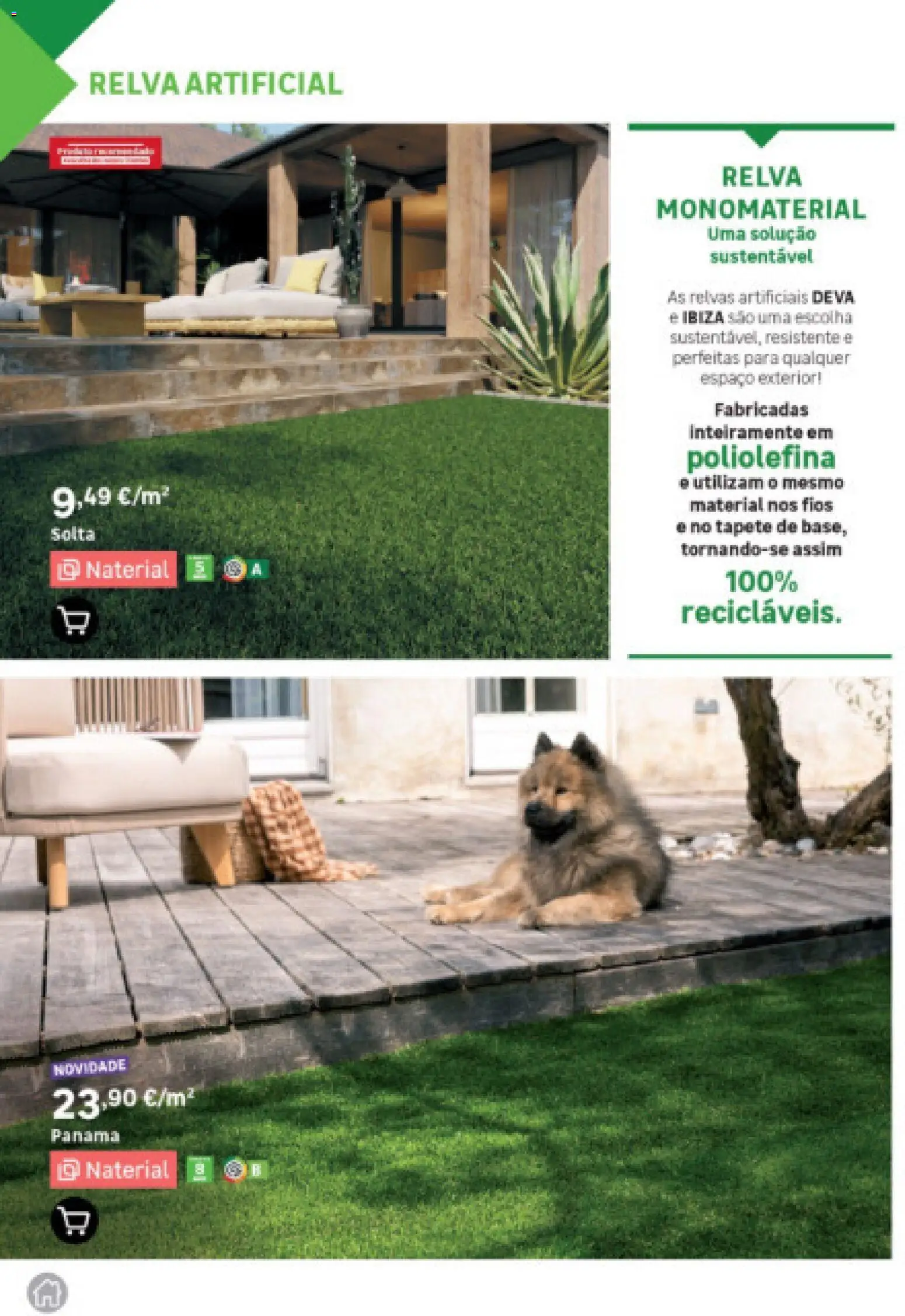 Leroy Merlin Arquipélago dos Açores │ válido de 12.03.2026 | Página: 54 | Produtos: Relva artificial, Tapete