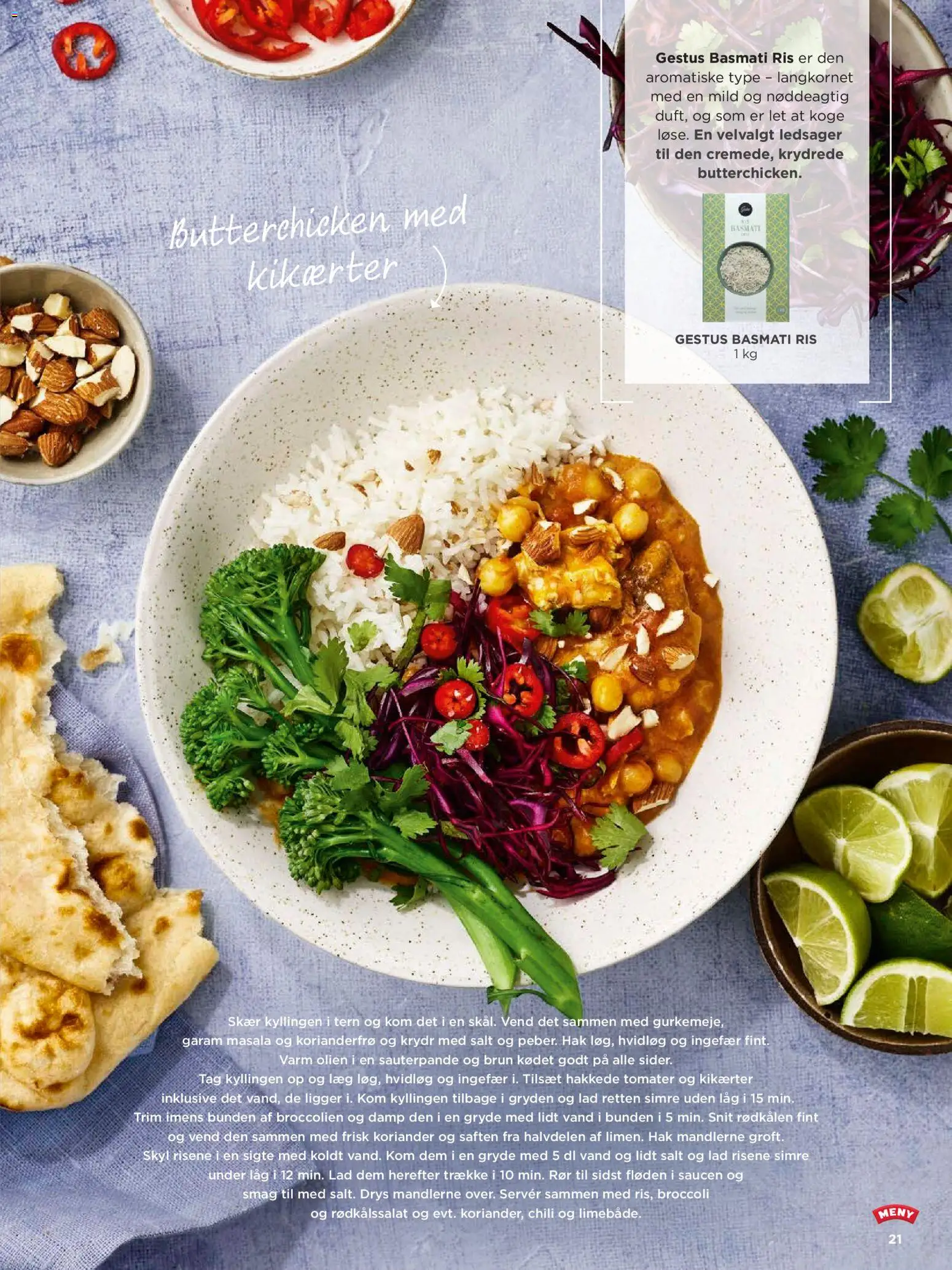 Meny tilbudsavis – gyldig fra 01.02.2026 | Side: 21 | Produkter: Ingefær, Tomater, Kikærter, Søm