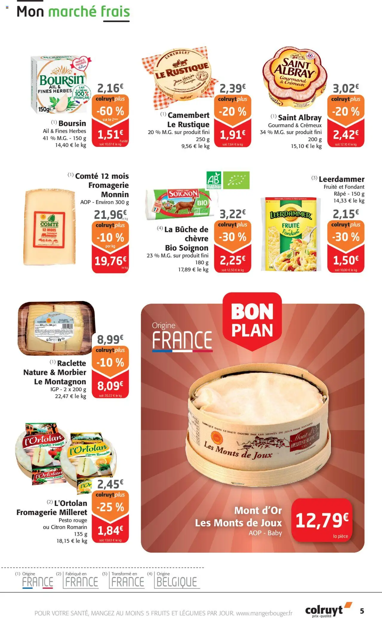  | Page: 5 | Produits: Citron, Ail, Lait, Crème