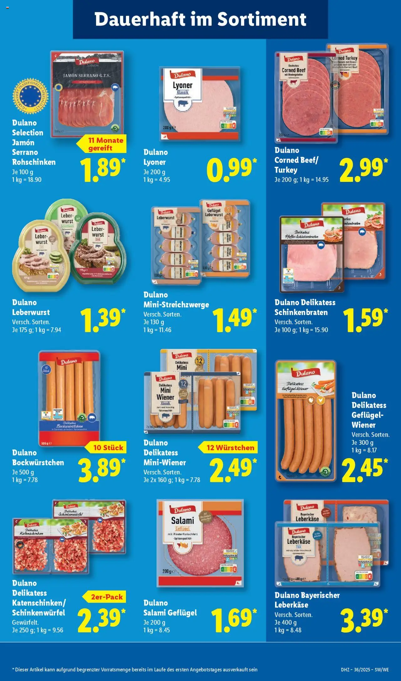 Lidl Prospekt Heppenheim 	 - gültig ab dem 01.09.2025 | Seite: 23 | Produkte: Pfeffer, Wurst, Salami, Leberkase