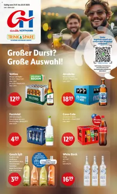 Trink und Spare Prospekt 	 gültig ab dem 21.07.2025