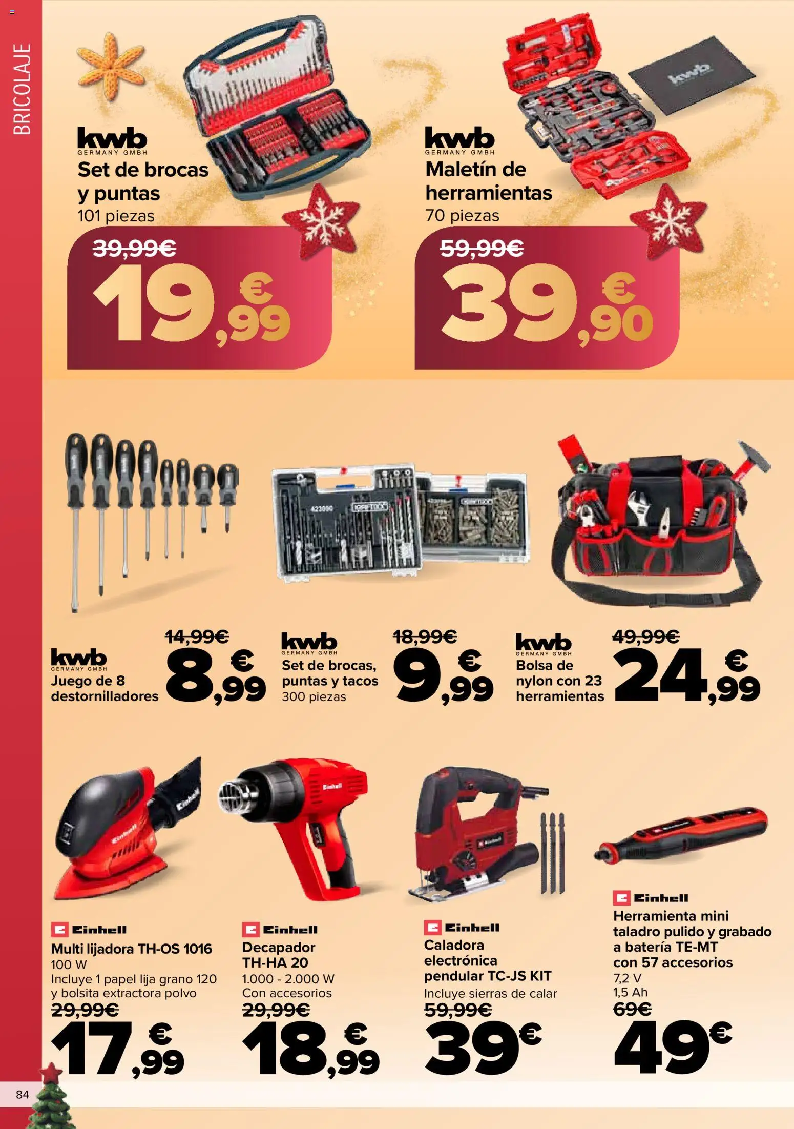 Carrefour folleto │ válido desde el 03.12.2025 | Página: 84 | Productos: Polvo, Tacos, Bolsa, Batería