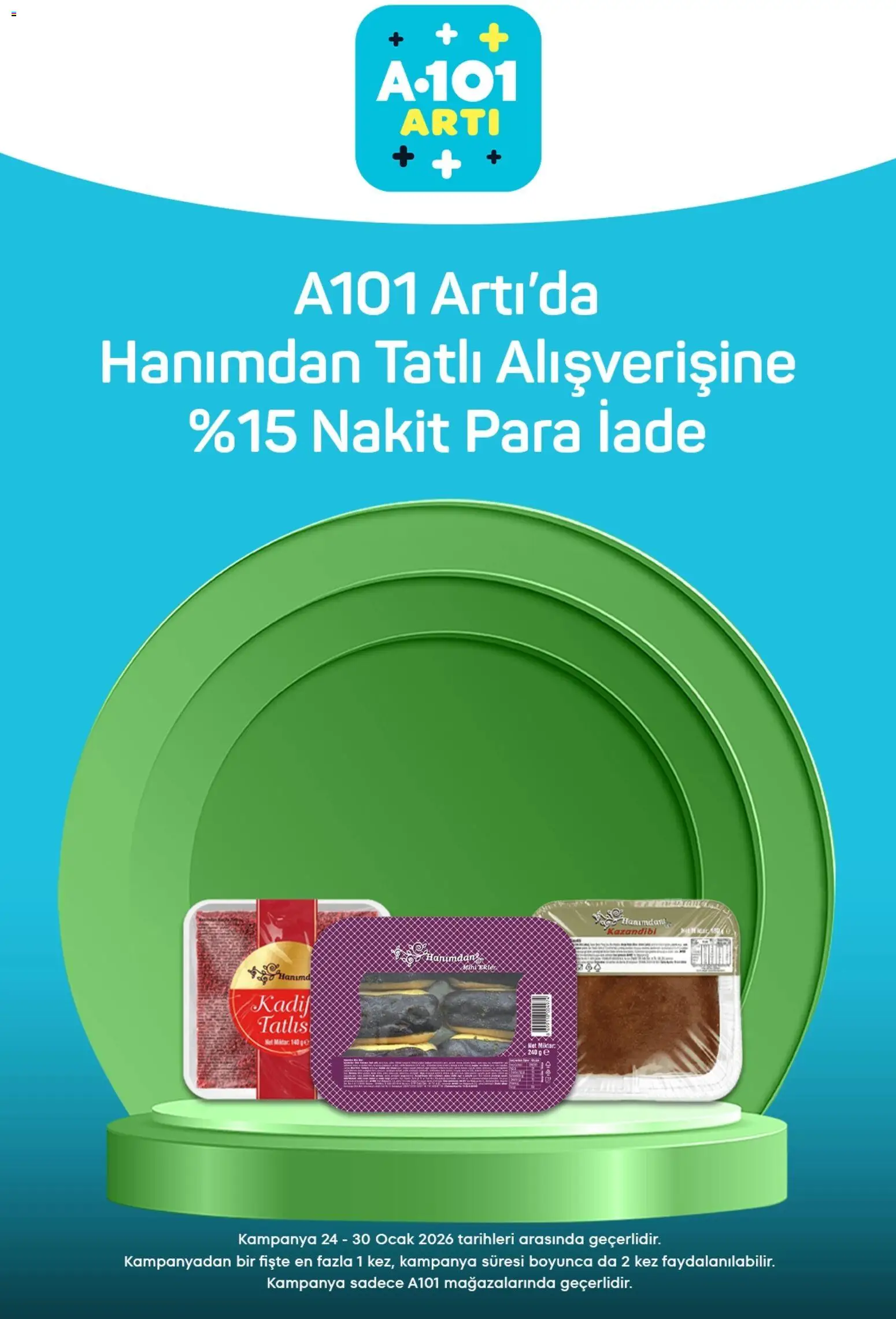 A101 Arti - 24.01.2026 tarihinden itibaren geçerlidir | Sayfa: 6 | Ürünler: Ocak