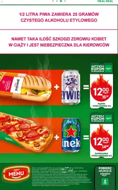 Pogląd oferty "Żabka Gazetka" - ważna od 03.12.2025 | Strona: 48 | Produkty: Zapiekanka, Panini, Szynka, Heineken