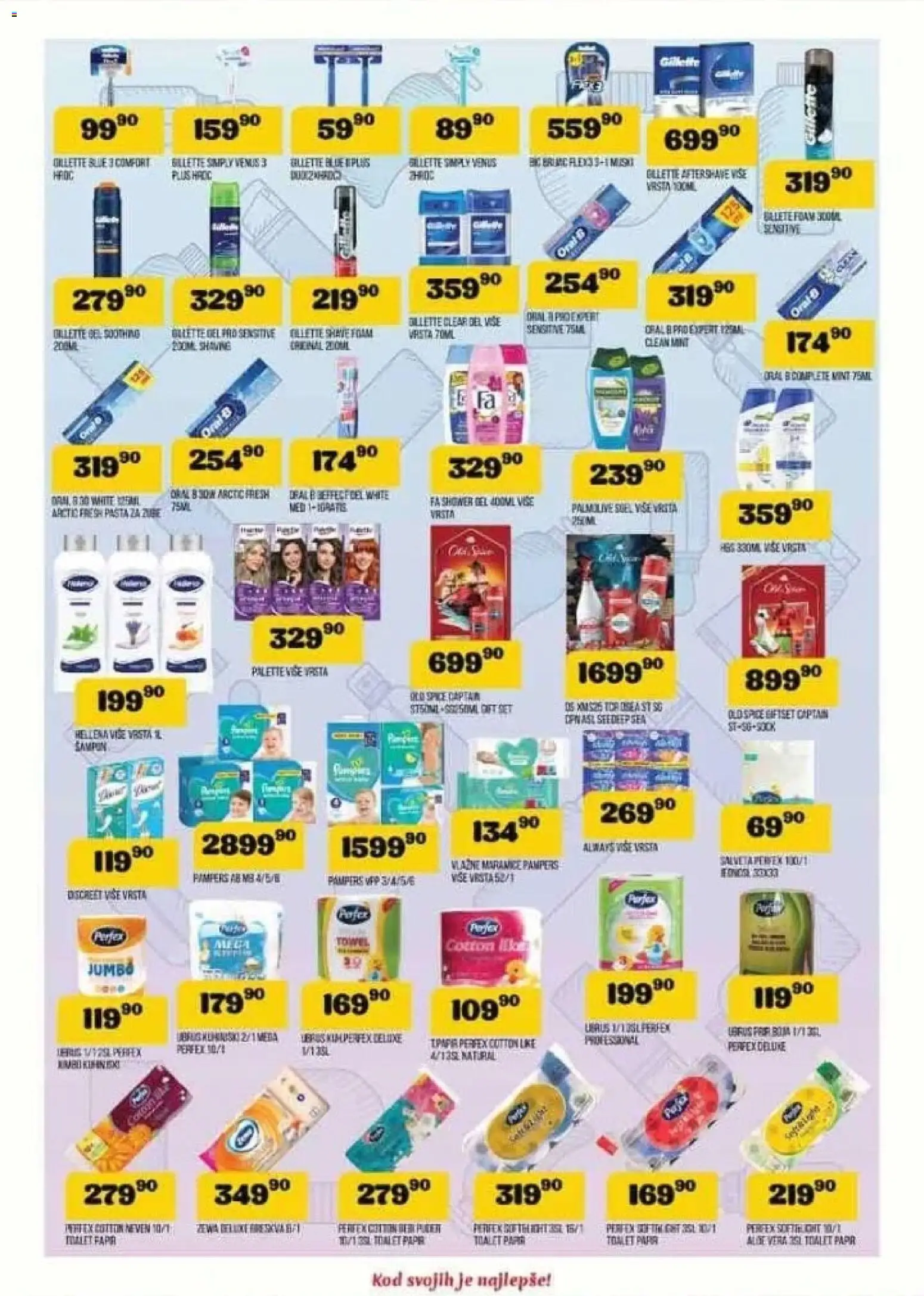 VP Dima katalog - važi od 04.12.2025 | Strana: 14 | Proizvode: Gillette, Pampers, Palmolive, Med