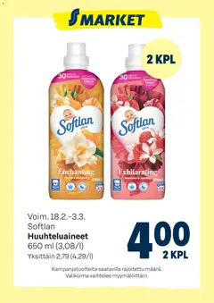 S-market-mainoslehti voimassa 18.02.2026 alkaen