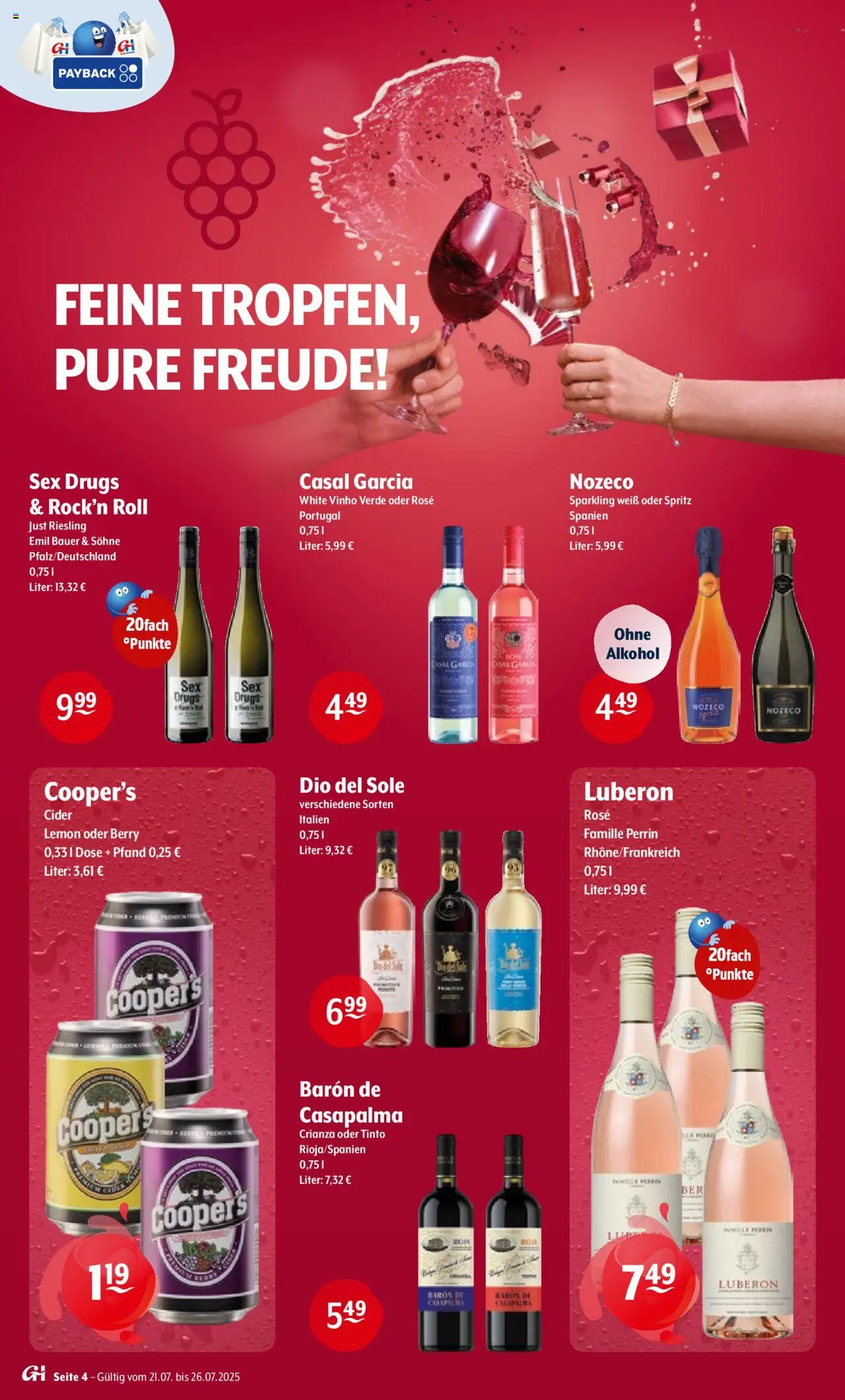Getränke Hoffmann Prospekt - gültig ab dem 21.07.2025 | Seite: 4
