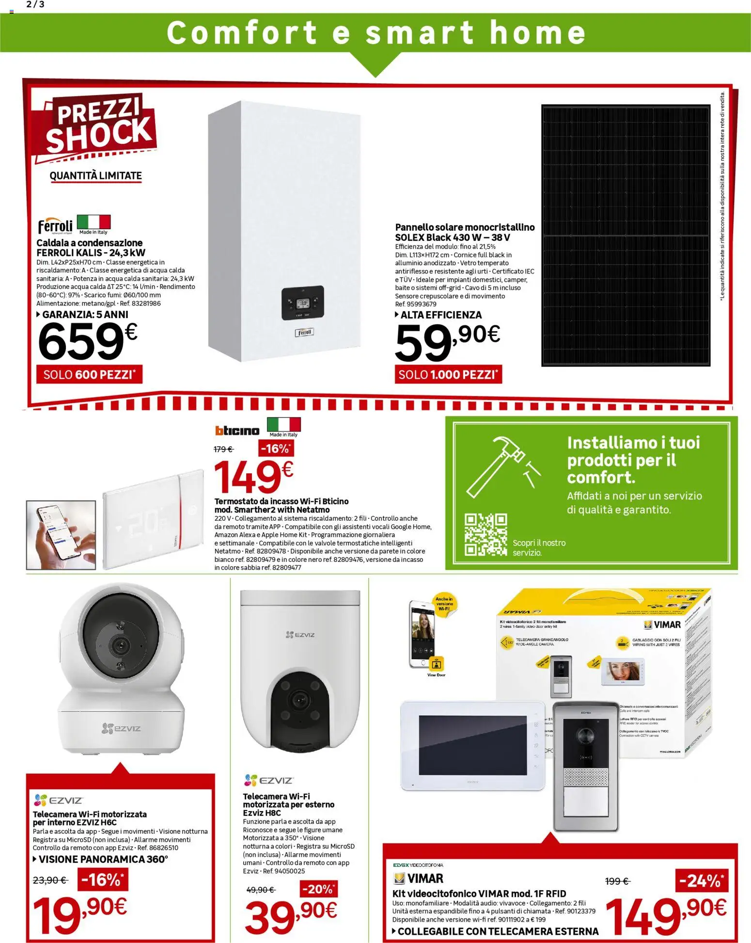 Volantino Leroy Merlin del 05.01.2026 | Pagina: 2 | Prodotti: Caldaia, Acqua, Video, Audio