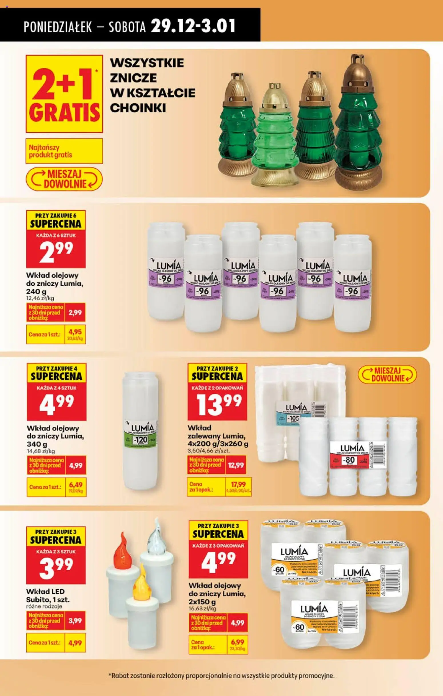 Biedronka gazetka od 29.12.2025 | Strona: 76 | Produkty: Znicze