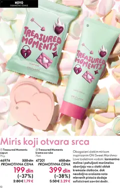 Oriflame katalog Februar 2026 - pregled Oriflame kataloga - važi od 28.01.2026 | Strana: 10 | Proizvode: Miris, Malina, Krema za ruke, Sapun
