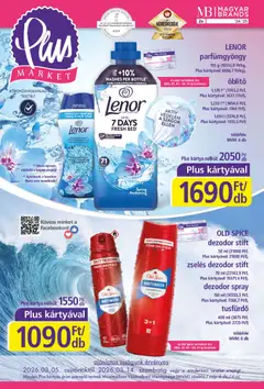 Plus Market akciós újság - amely érvényes a következő dátumtól: 05.03.2026