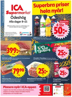ICA Supermarket - Ödeshög - Förhandsvisning av reklamblad från butik ICA Supermarket aktuell från 30.12.2025