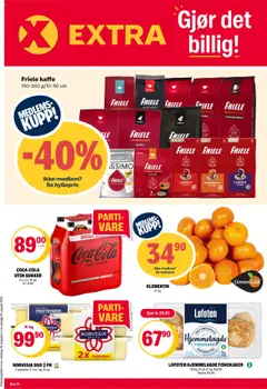 Forhåndsvisning av Coop Extra kundeavis gyldig fra 18.08.2025