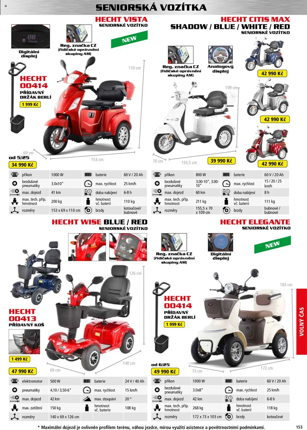 Hecht katalog - Jaro-léto 2025 od 22.04.2025 | Strana: 153 | Produkty: Hecht, Baterie, Koš