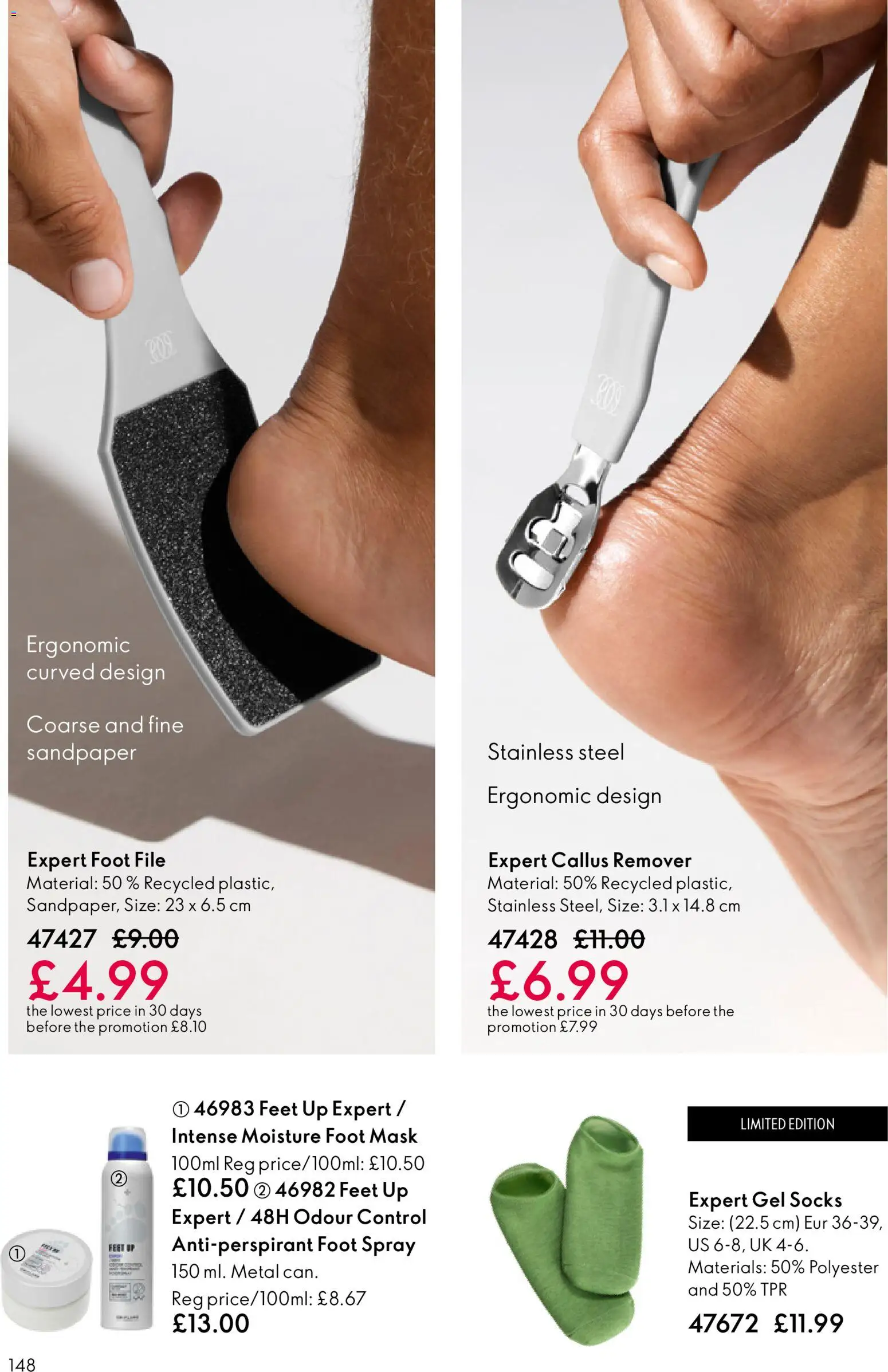 {H1} | Page: 148 | Products: Mask, Antiperspirant, Socks