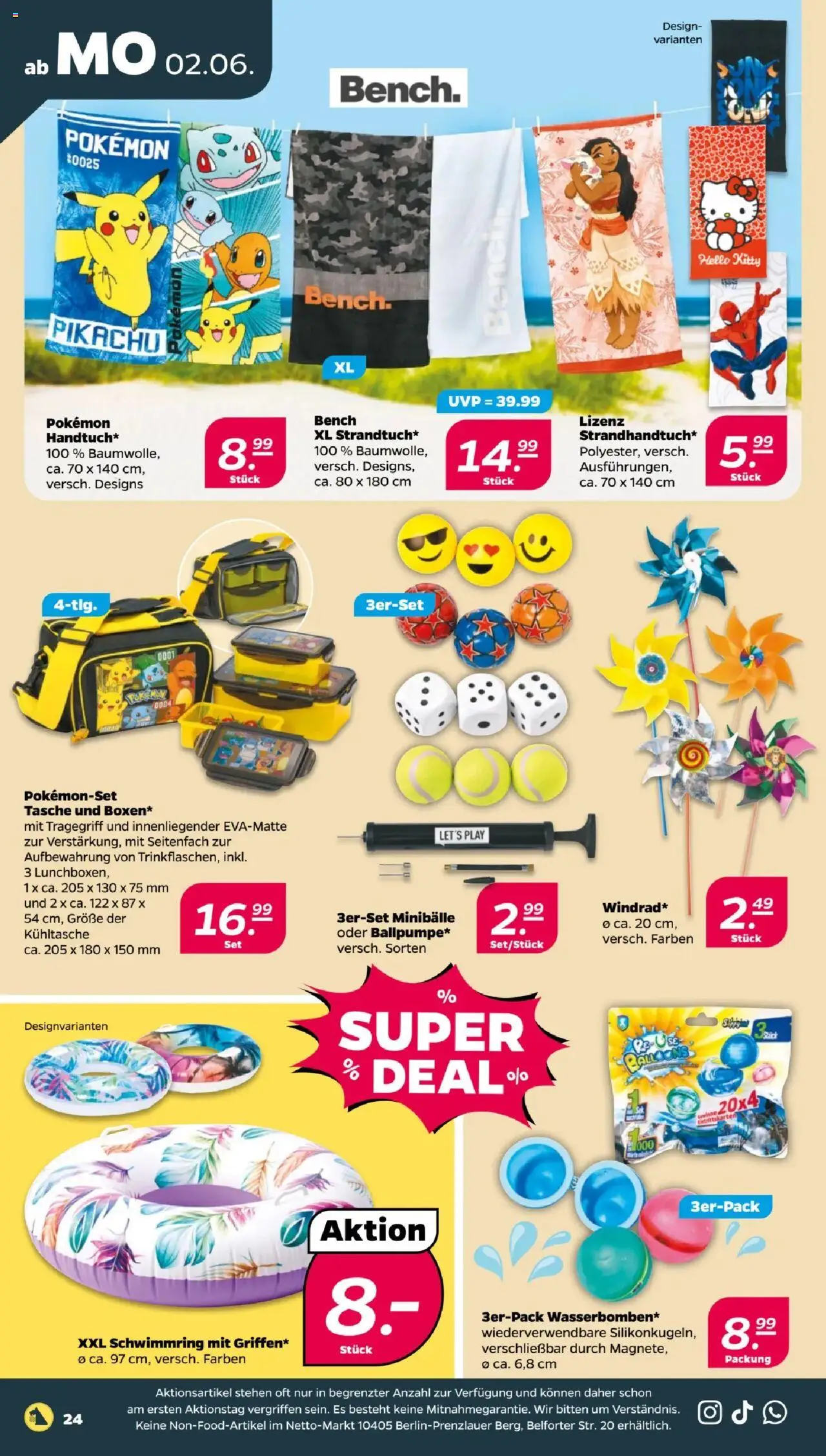 Netto Prospekt 	 - gültig ab dem 02.06.2025 | Seite: 24 | Produkte: Tasche