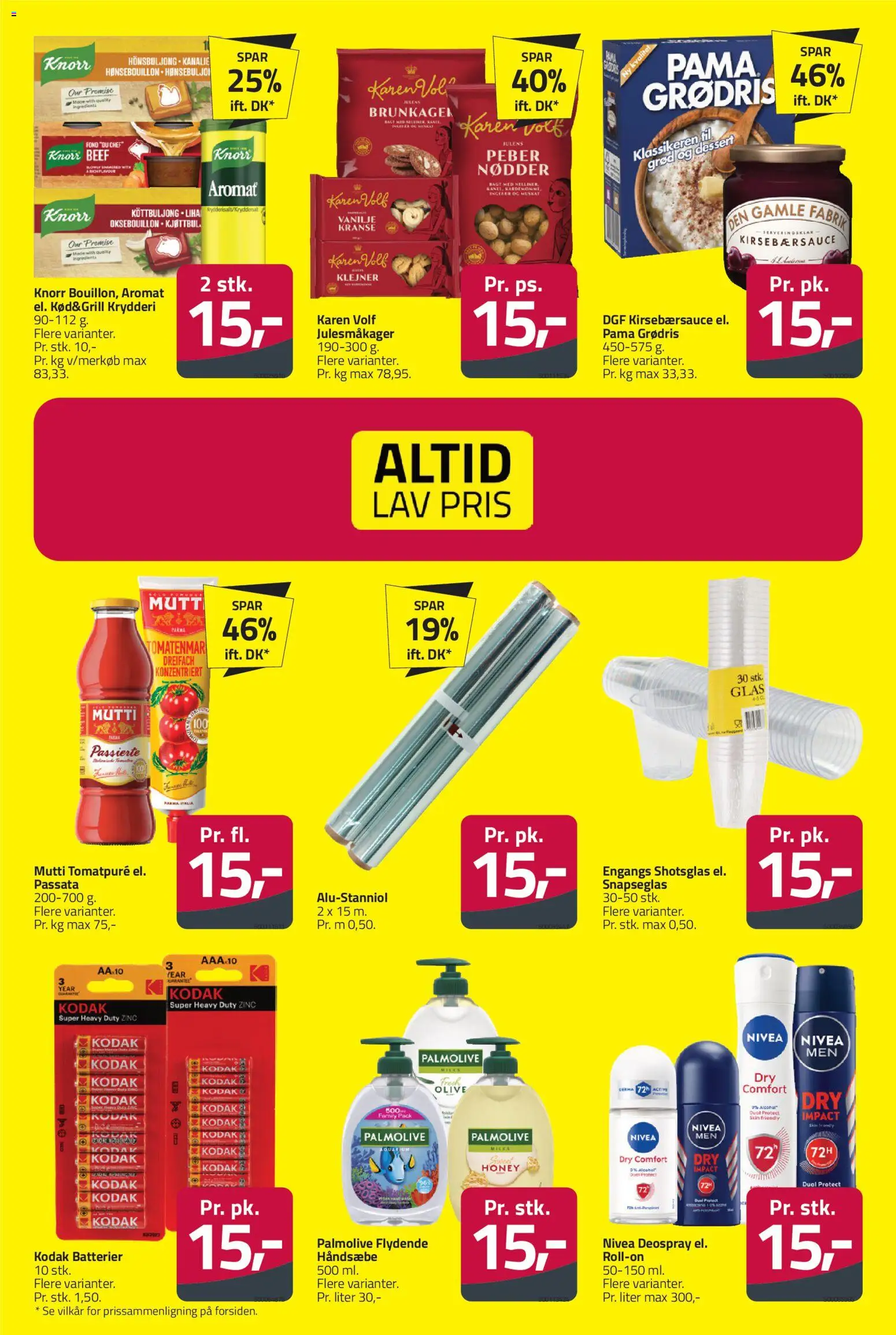 Fleggaard tilbudsavis – gyldig fra 05.11.2025 | Side: 23 | Produkter: Brunkager, Kirsebærsauce, Peber, Tomatpuré