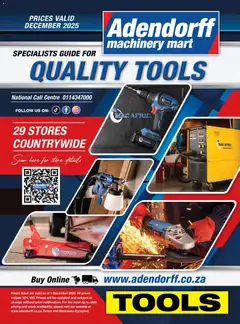 Adendorff specials catalogue – valid from 01.12.2025