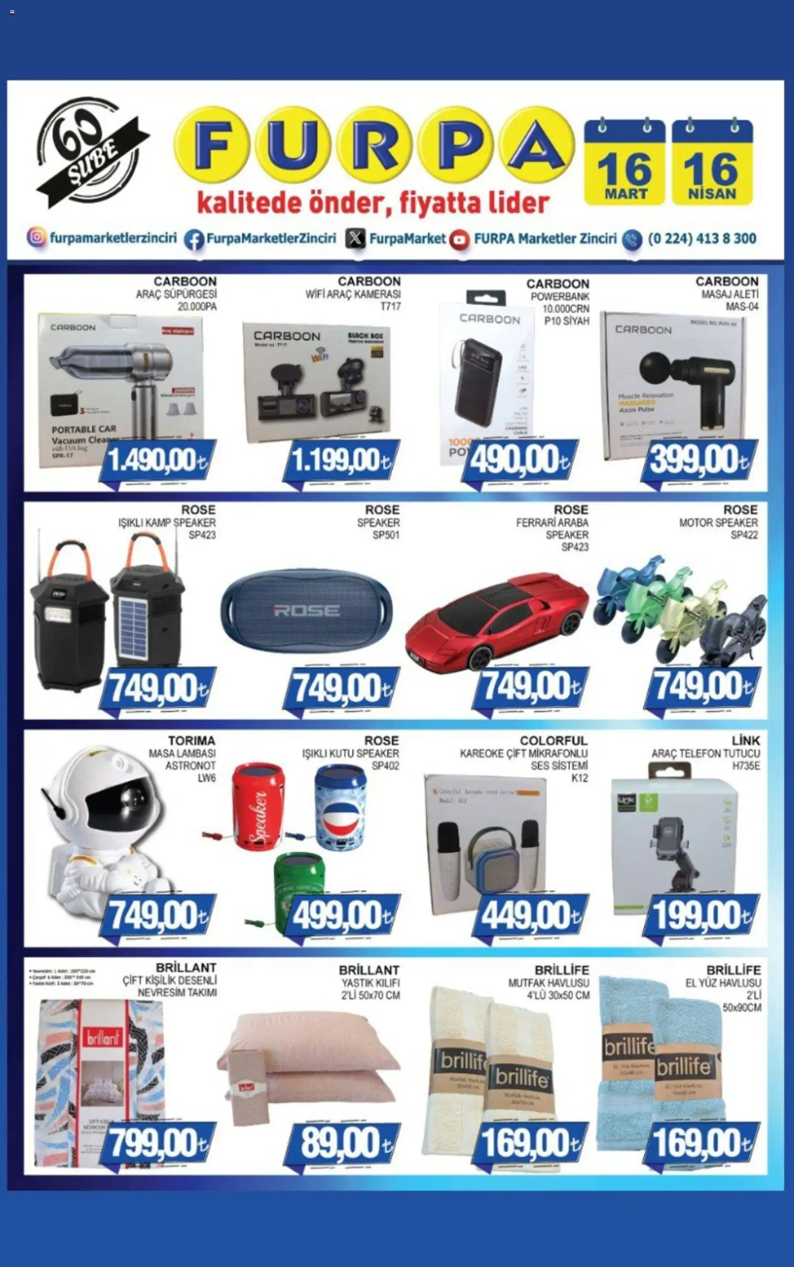 Furpa İndirim - 16.03.2026 tarihinden itibaren geçerlidir | Sayfa: 1 | Ürünler: Yastık, Kutu, Yastık kılıfı, Yüz havlusu