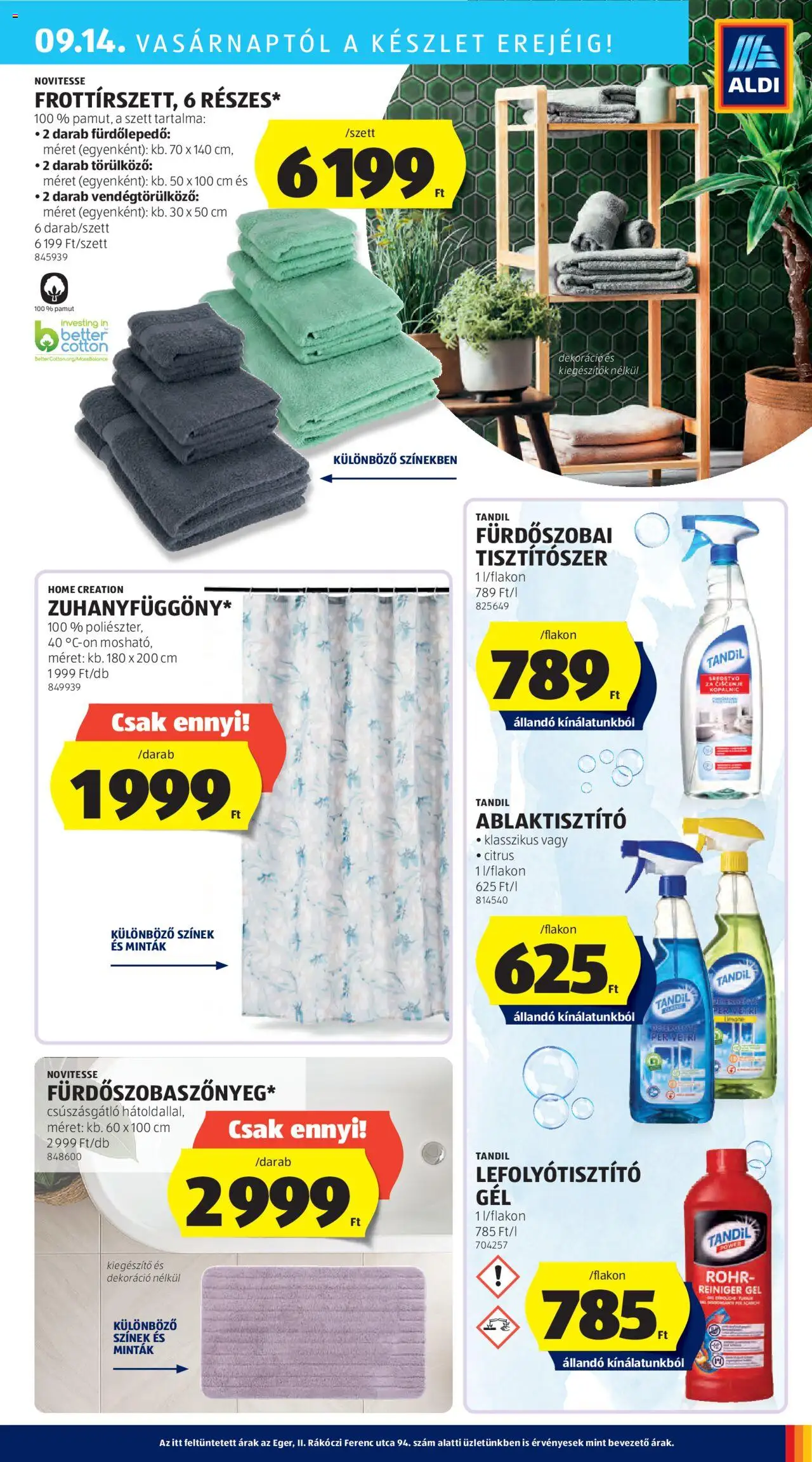 Aldi akciós ujság - amely érvényes a következő dátumtól: 11.09.2025 | Oldal: 11 | Termékek: Dekoráció