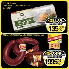 17.04.2026 tarihinden itibaren geçerli olan Sarıyer kataloğu önizlemesi | Sayfa: 6 | Ürünler: Raf, Yumurta, Sucuk