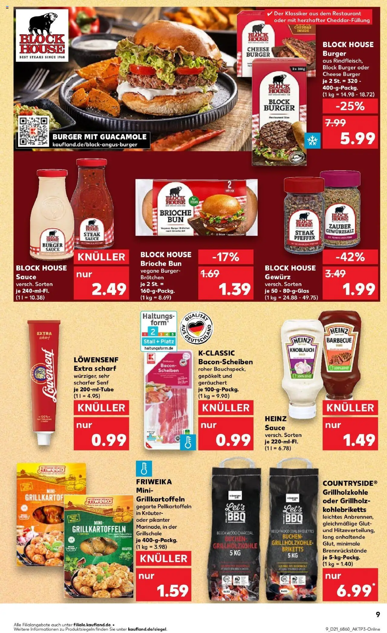 Kaufland prospekt Bad Kreuznach	 - gültig ab dem 22.05.2025 | Seite: 9 | Produkte: Gewürzsalz, Burger, Knoblauch, Steak