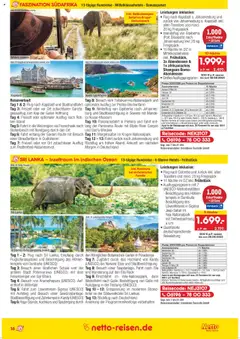 Netto Reisen Prospekt 	 - gültig ab dem 01.07.2025 | Seite: 16