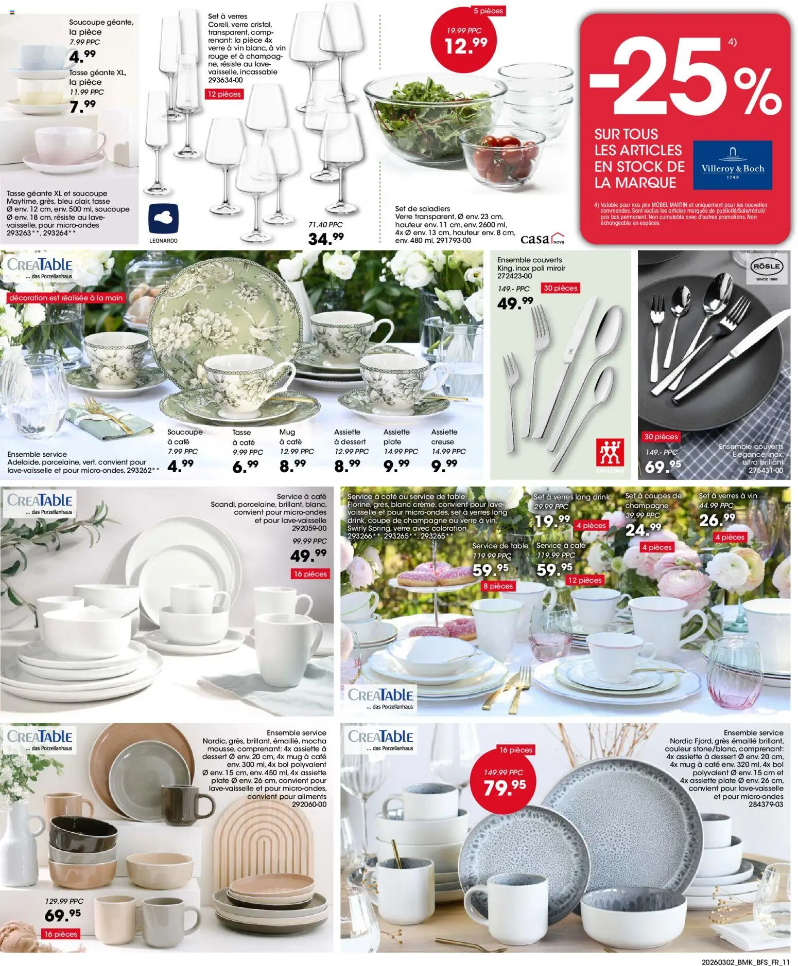 {H1} | Page: 11 | Produits: Champagne, Table, Miroir, Vin