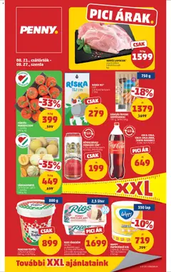 PENNY Akciós újság - amely érvényes a következő dátumtól: 21.08.2025