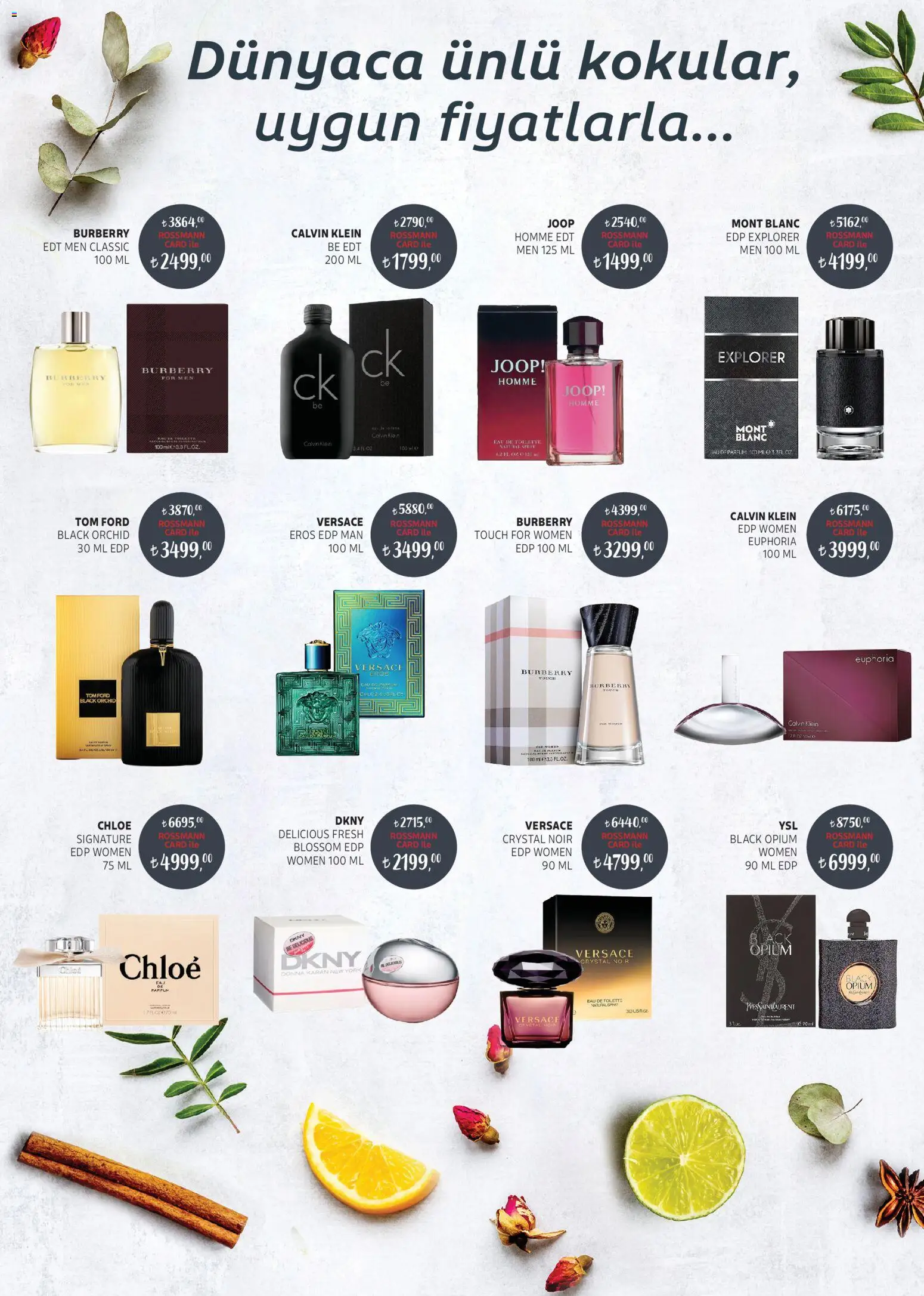 Rossmann aktüel ürünler kataloğu yayımlandı! Bu hafta 30 Ekim 2025 - 30 Kasım 2025 günü Rossmann indirimli ürünleri