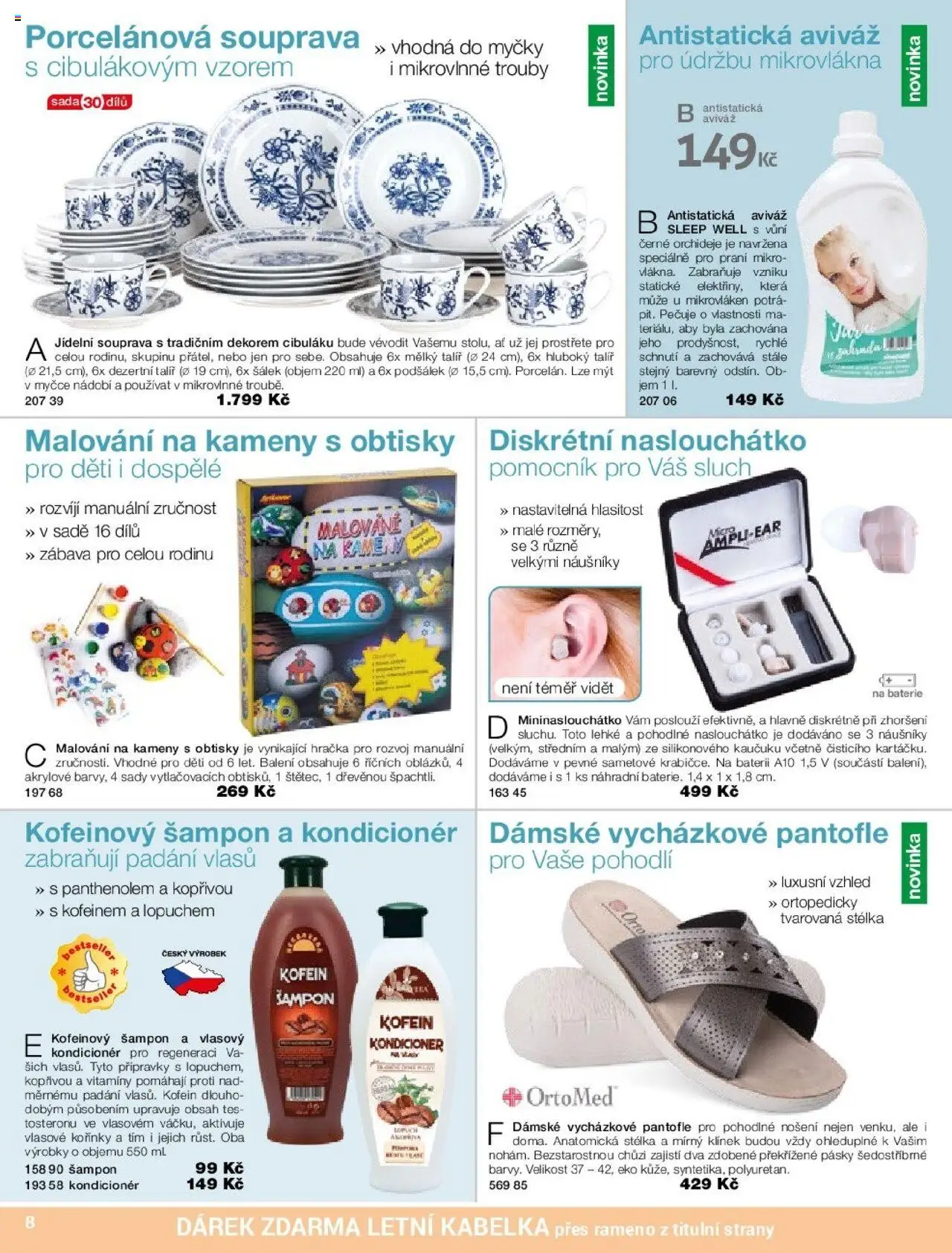 Decodoma leták - Matrace od 05.09.2025 | Strana: 7 | Produkty: Nádobí, Pantofle, Kabelka, Šampon