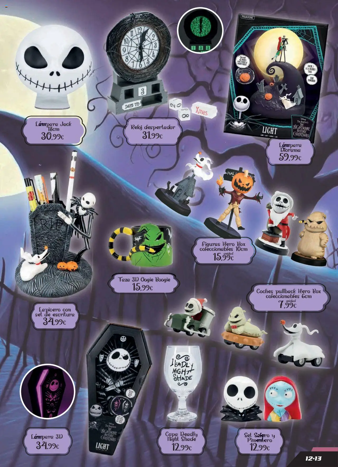 Toy Planet Catálogo de Geek Fan │ válido desde el 01.07.2025 | Página: 13 | Productos: Reloj despertador, Reloj, Despertador, Lámpara