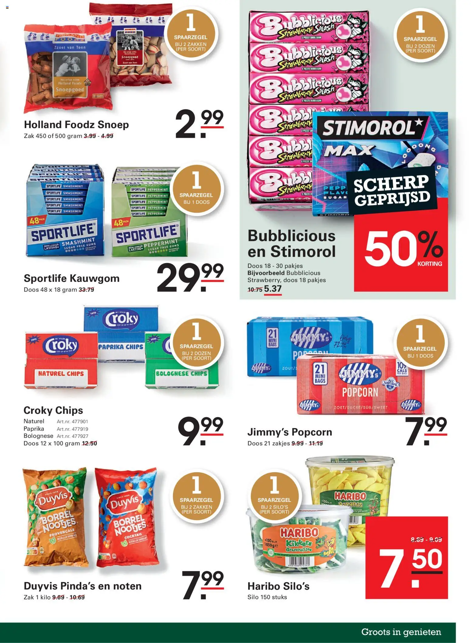 {H1} | Pagina: 29 | Producten: Snoep, Csirkebőr, Zak, Kész piskótalap