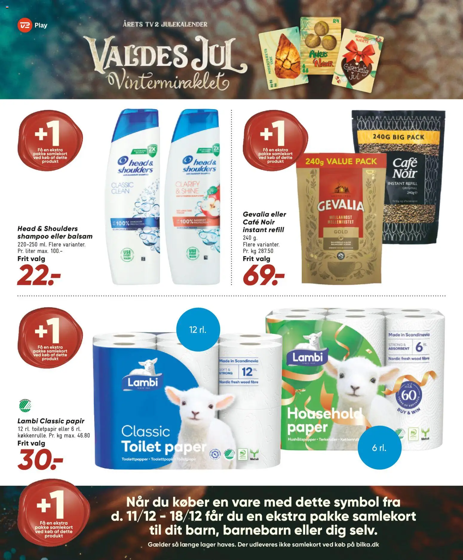 Bilka tilbudsavis – gyldig fra 12.12.2025 | Side: 24 | Produkter: Shampoo, Balsam, Toilet, TV