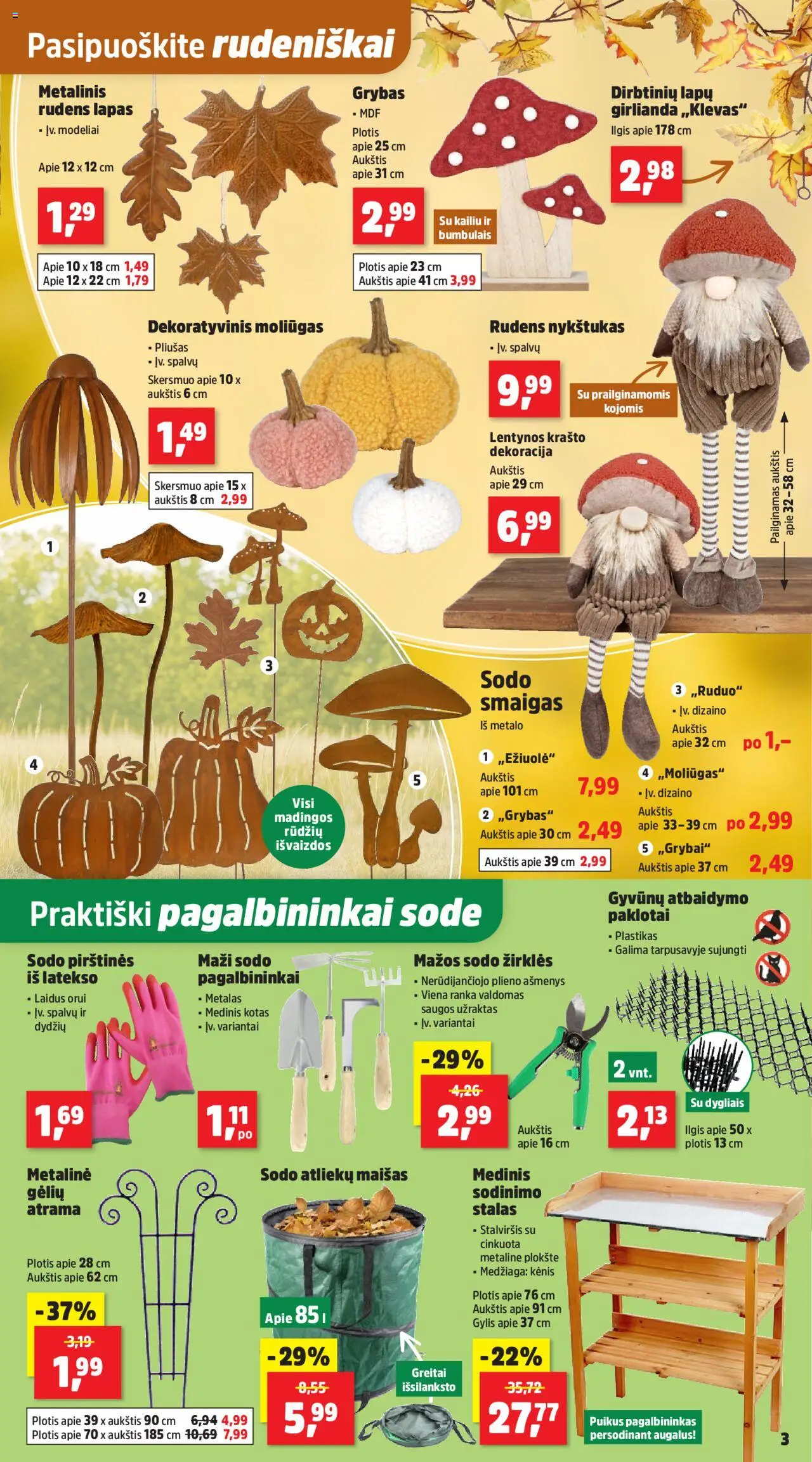 Thomas Philipps leidinys│galioja nuo 18.08.2025 | Puslapis: 3 | Prekių: Stalas, Stalviršis, Pirštines
