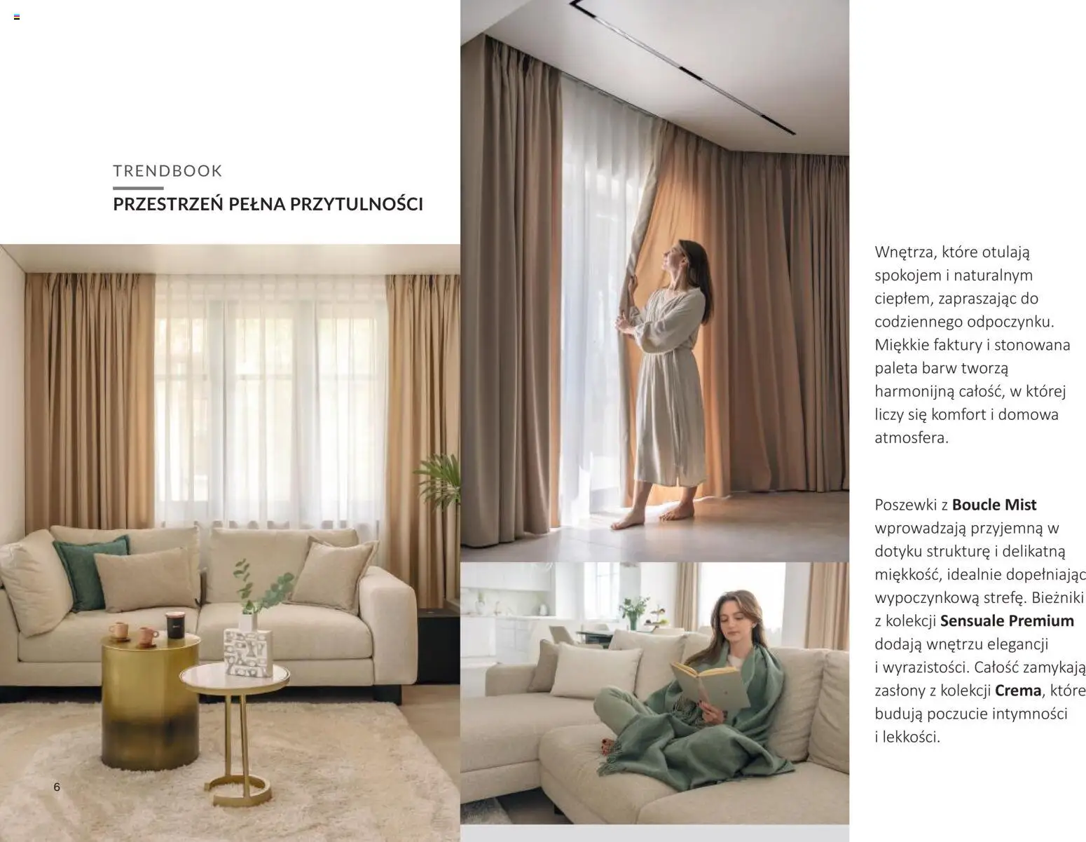 Dekoria Gazetka od 01.02.2026 | Strona: 6 | Produkty: Zasłony