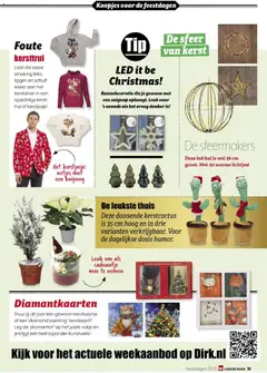 Dirk - Lekker Doen Feestdagen 2025 - Voorbeeld van een folder van Dirk, geldig van 20.11.2025 | Pagina: 31 | Producten: Trui