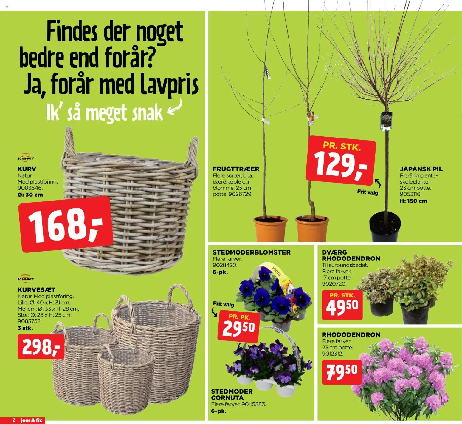 Jem & fix tilbudsavis – gyldig fra 22.03.2026 | Side: 2 | Produkter: Kurv