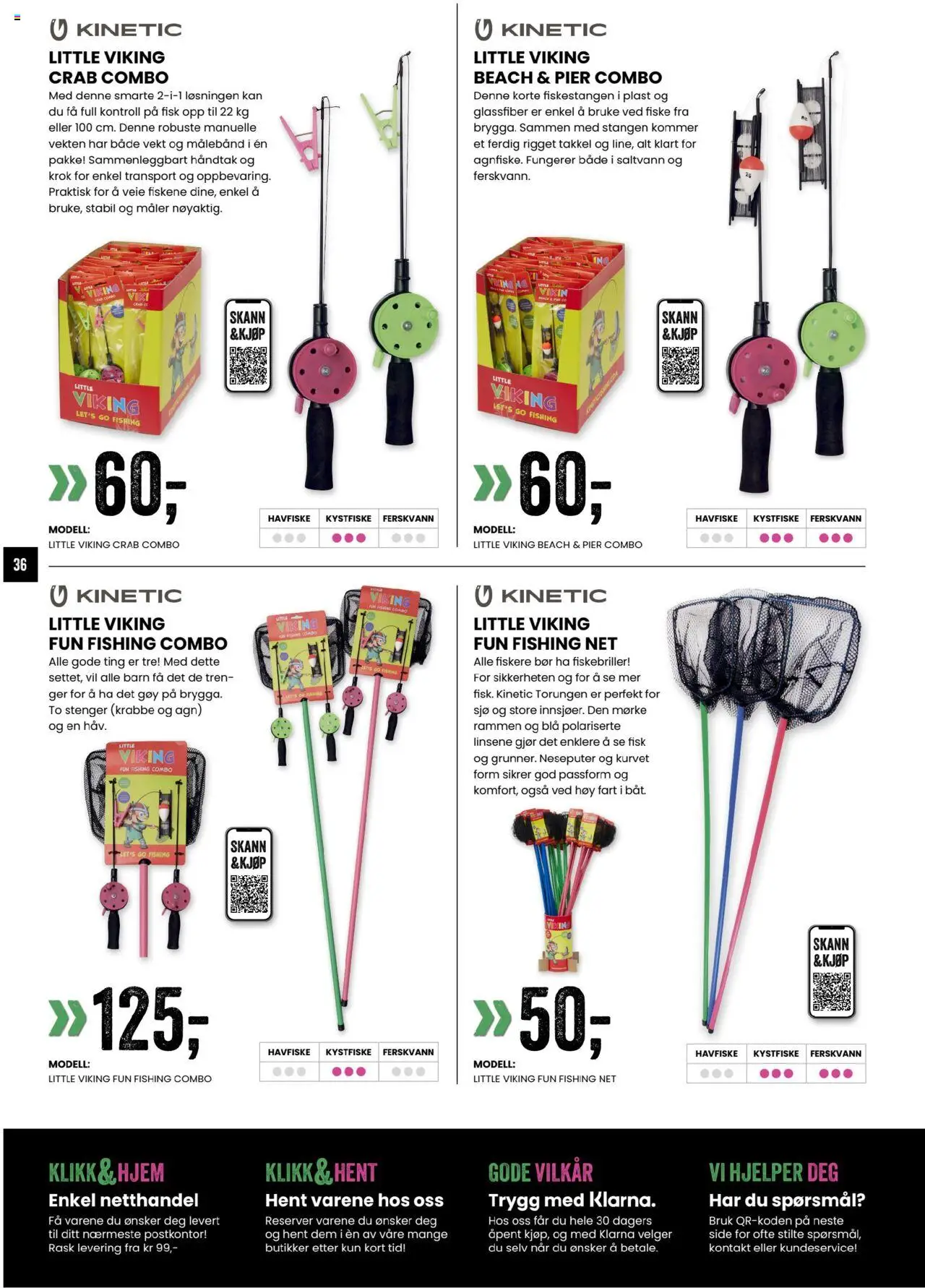  | Side: 36 | Produkter: Kontakt, Fisk, Vekt, Håndtak