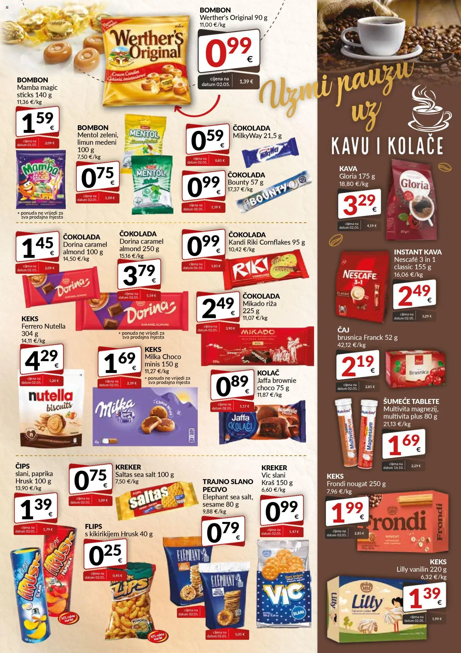 Bakmaz katalog | vrijedi od 13.11.2025 | Stranica: 5 | Proizvodi: Kava, Paprika, Čips, Limun