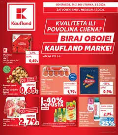 Kaufland - Karlovac - Pregled kataloga iz trgovine Kaufland, vrijedi od 25.02.2026