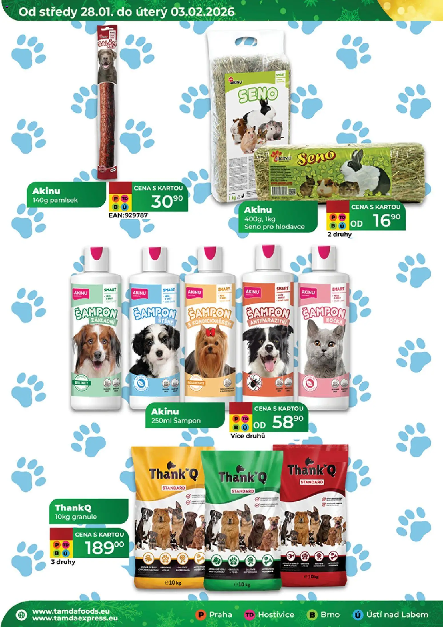 Tamda Foods leták od 28.01.2026 | Strana: 28 | Produkty: Granule, Šampon
