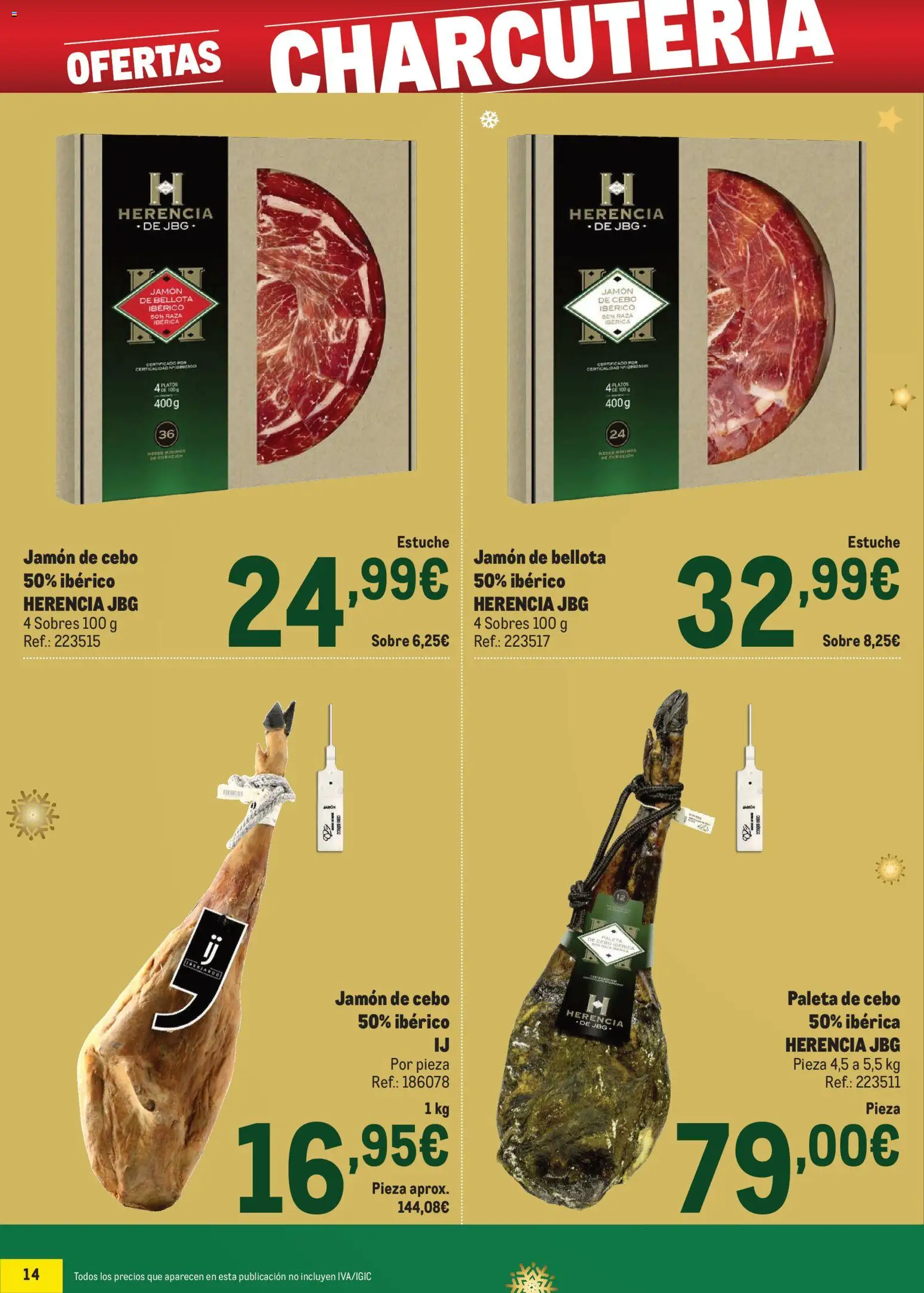 Makro - Precios Especial Cataluña │ válido desde el 09.12.2025 | Página: 14 | Productos: Jamón