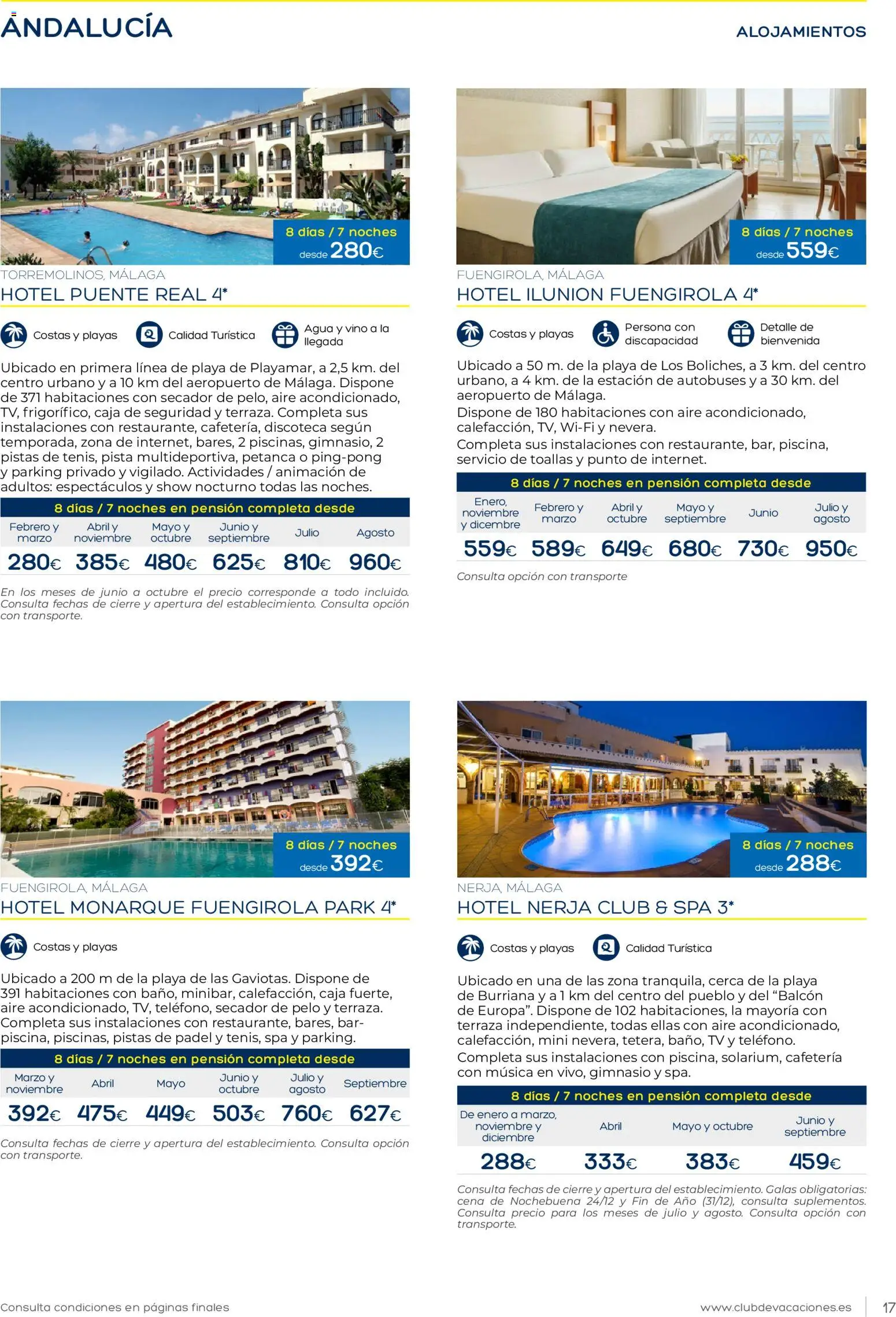 Viajes El Corte Inglés Club de Vacaciones │ válido desde el 01.02.2026 | Página: 17 | Productos: Vino, Secador de pelo, Caja