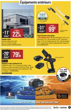 Bricorama - Prévisualisation de Bricorama catalogue valide à partir de 18.02.2026 | Page: 11 | Produits: Balai, Batterie