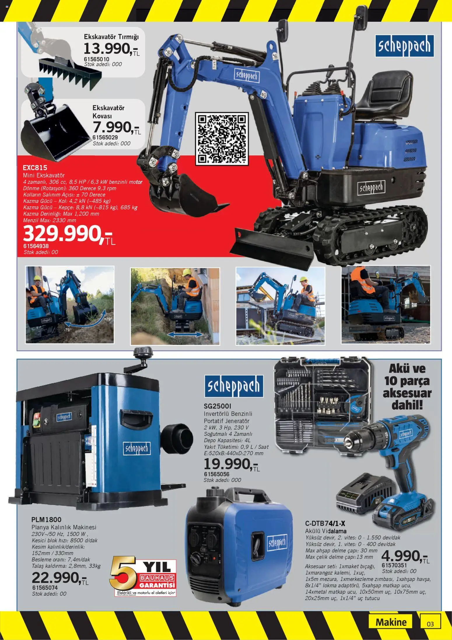 Bauhaus Katalog - 28.02.2026 tarihinden itibaren geçerlidir | Sayfa: 3 | Ürünler: Kepçe, Saat, Kesici